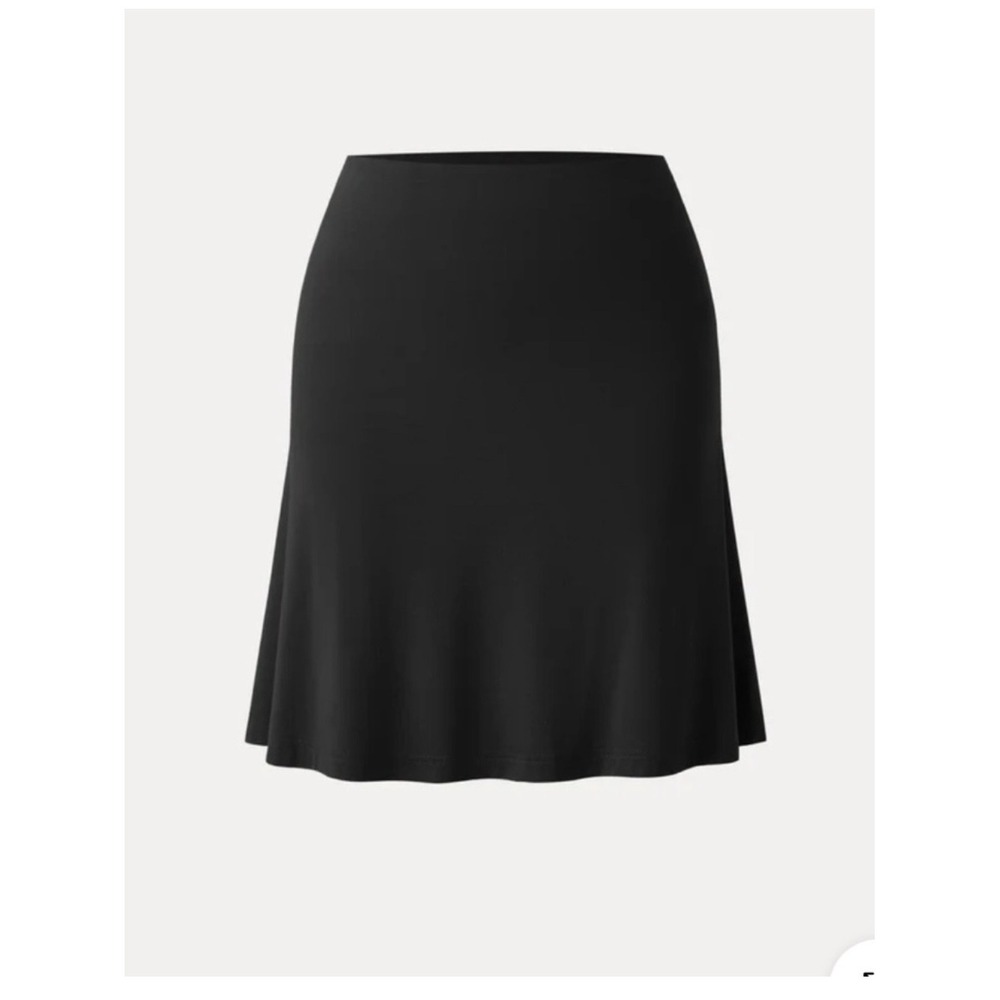OGL SkinKiss Black Mini Skirt Jersey Knit XS NWT